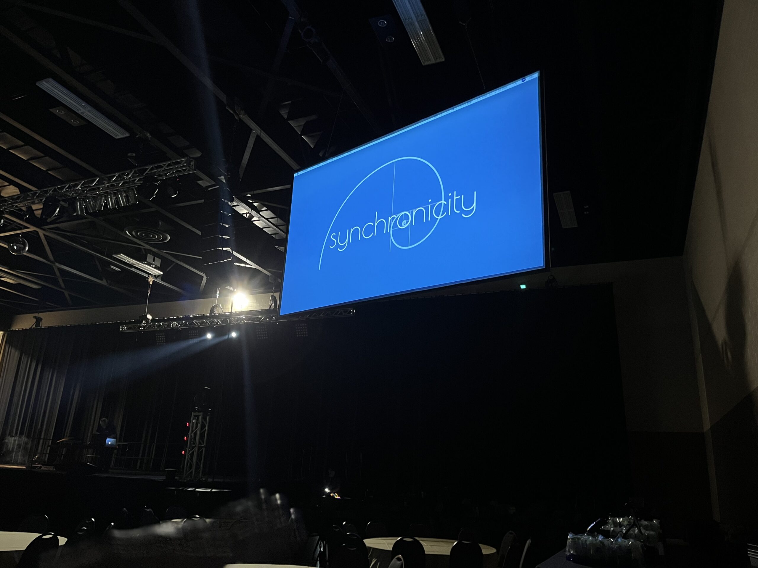 Synchronicity logo onscreen