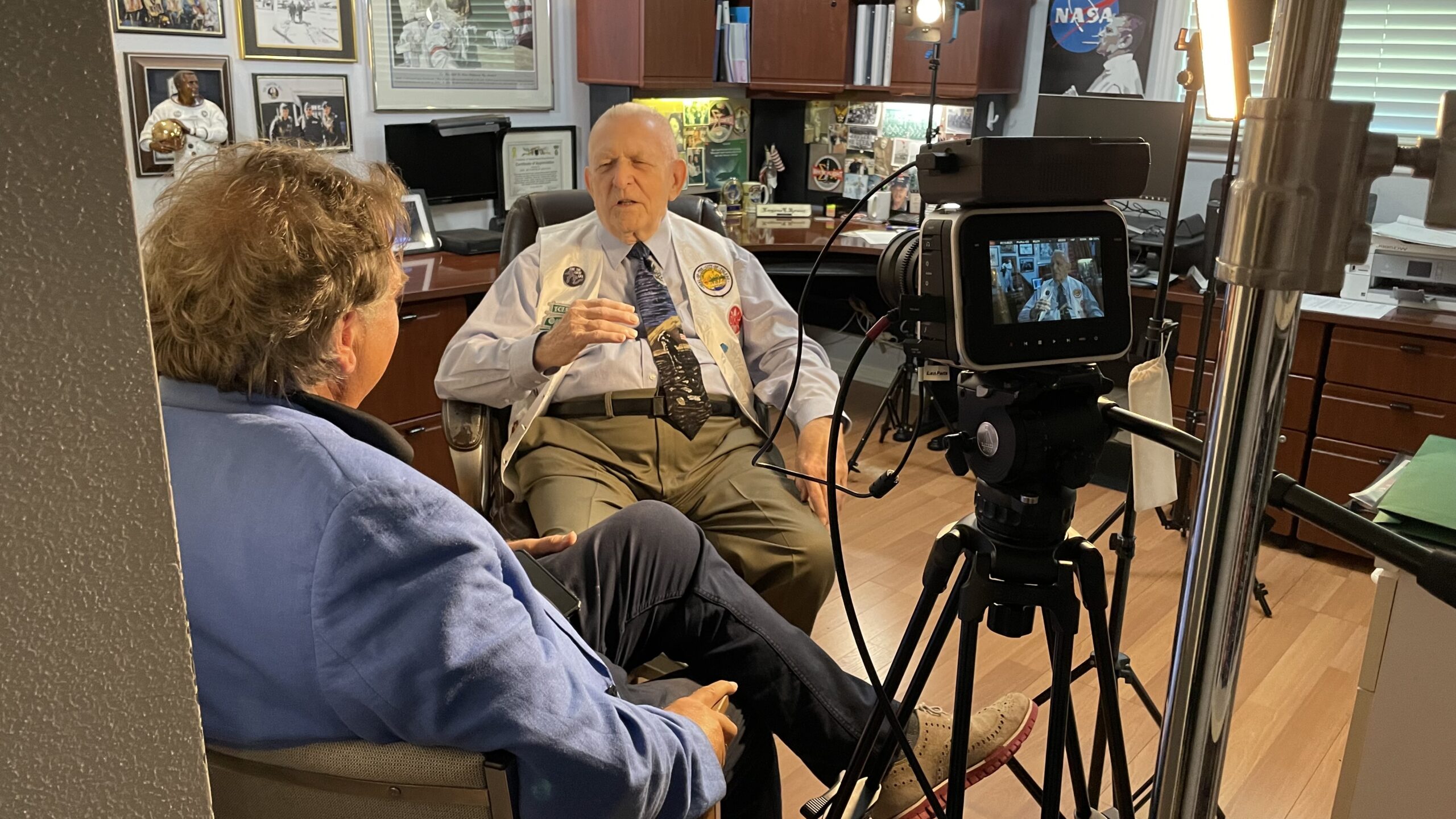 Interviewing an Astronaut